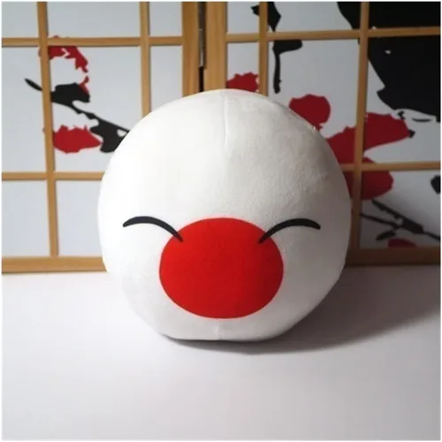 Miniatura 20 de 7.9 in Poland Ball Estados Unidos, Canadá, Reino Unido, Francia, decoración de baile de campo, cosplay de anime, decoraciones de bandera (MX, 7.9 in)