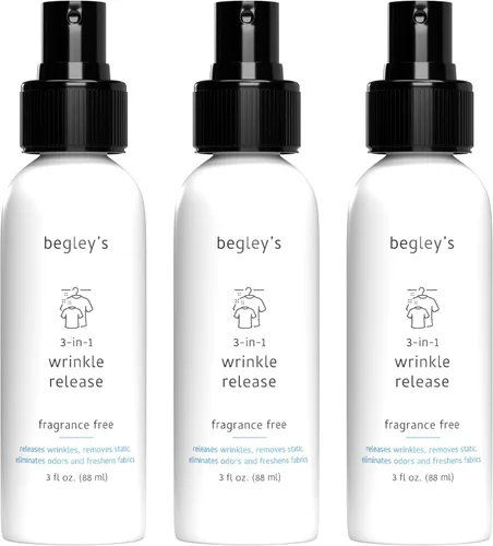 Miniatura 17 de Begley's Removedor de arrugas 3 en 1, liberación rápida de arrugas, removedor de adherencia estática, eliminador de olores y aerosol refrescante