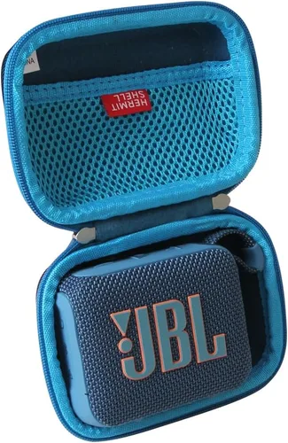 Miniatura 8 de Hermitshell Funda rígida de viaje para JBL Go 4 - Altavoz Bluetooth ultraportátil (negro, funda para JBL GO 4)