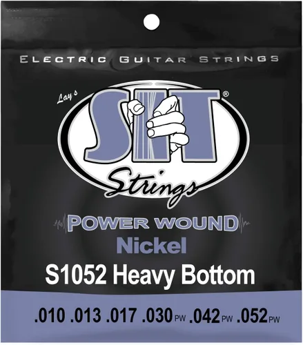 Miniatura 10 de SIT Strings - Cuerdas de guitarra eléctrica entorchadas de níquel Power Wound (S.I.T.), 7 cuerdas Extra Light 9-54, S7954