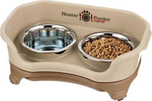 Miniatura 9 de Neater Feeder Express Cuencos para perros a prueba de desorden, elevados para razas de tamaño mediano a grande, cuenco de comida para perros sin