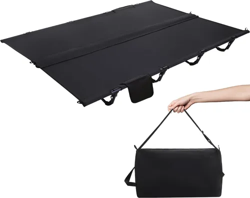 Miniatura 14 de REDCAMP Catres de Campamento de Tamaño Grande para Adultos 500lbs, 33.5'' Catres para Dormir Extra Anchos y Altos Resistentes, Catres XL Portátiles