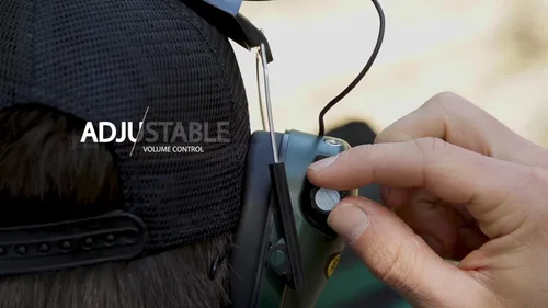 Miniatura 3 de Caldwell E-MAX Electronic Hearing Protection with Low Profile, Adjustable, 23 NRR, For Range, Shooting, and Hunting