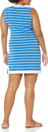 Miniatura 3 de Nautica Vestido polo de algodón elástico sin mangas con cuello en V para mujer