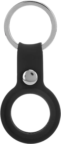 Miniatura 6 de Buscador de artículos, marco de silicona antipérdida para llavero, cubierta protectora de piel para recién buscador de teléfonos (negro)