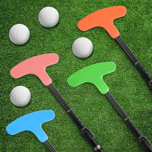 Miniatura 6 de 4 Pack Mini Golf Set, Golf Putter Men & Women Two-Way Golf Putter, Right/Left Handed Golf Club Indoor/Outdoor