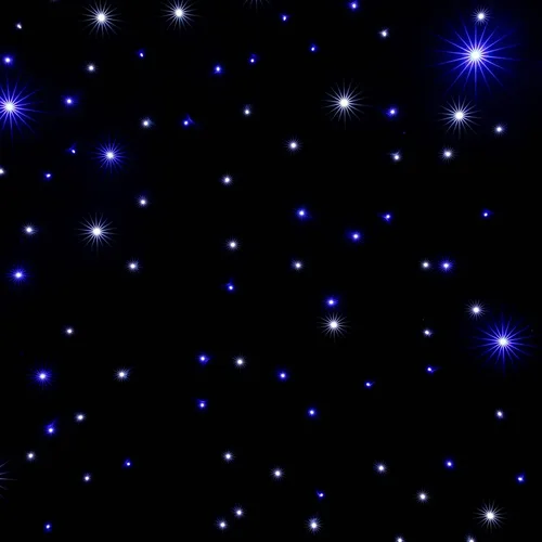 Miniatura 3 de Cortina de telón de fondo LED de 13 x 13 pies, cortina LED blanca + azul para escenario, cortina de tela de cielo estrellado DMX512 para eventos