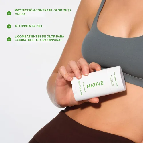 Miniatura 7 de Desodorante Native Contiene Ingredientes Naturalmente Derivados, Control de Olor de 72 Horas Desodorante para Mujeres y Hombres, Sin Aluminio