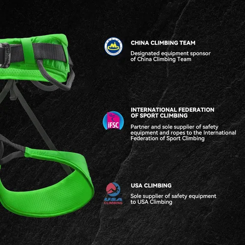 Miniatura 7 de Kailas Airo Arnés de Escalada en Roca para Hombres, Montañismo, Escalada en Hielo en Árboles, Mujeres, Arnés de Seguridad de Medio Cuerpo para Rapel
