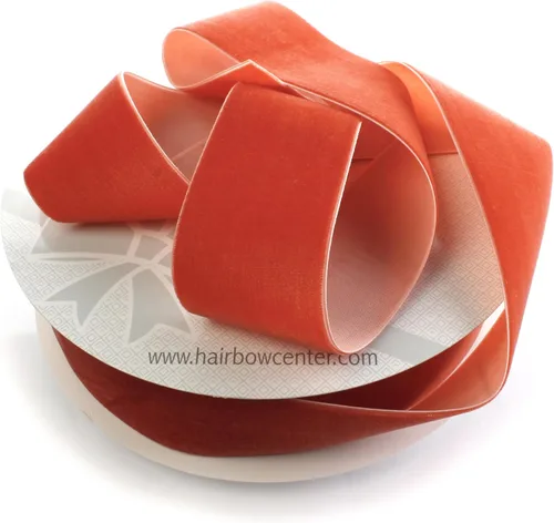 Miniatura 20 de Cinta de terciopelo de 2 pulgadas de un solo lado, suave felpa de lujo, ribete para manualidades para lazos para el cabello, costura, envoltura