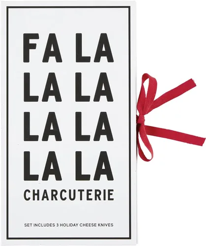 Miniatura 6 de Santa Barbara Design Studio Juego de regalo de cartón navideño, 1 unidad, Be Merry And Bake, servidor de postres