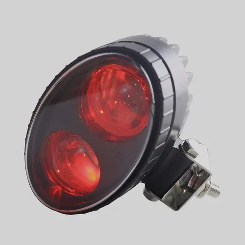 Miniatura 5 de Luz de Seguridad LED para Carretillas Elevadoras ROJO para Advertencia de Peatones en Almacén Foco 8W 14cm 10V-80V