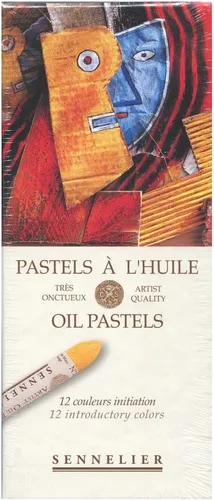Miniatura 6 de SENNELIER Pastel francés al óleo para artistas profesionales, juego de 72 Multicolor