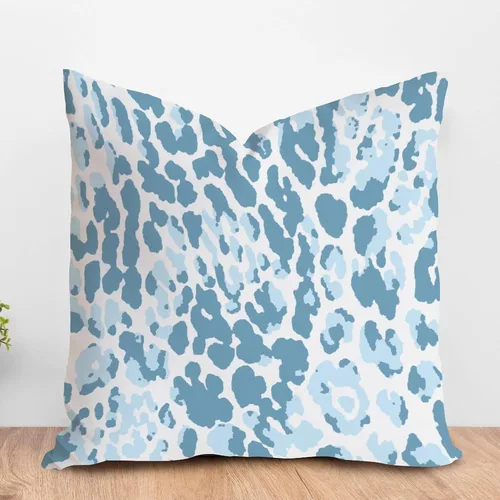 Miniatura 63 de ArogGeld Funda de almohada para sofá, guepardo y leopardo, estampado de leopardo, funda de cojín decorativa de granja para sala de estar