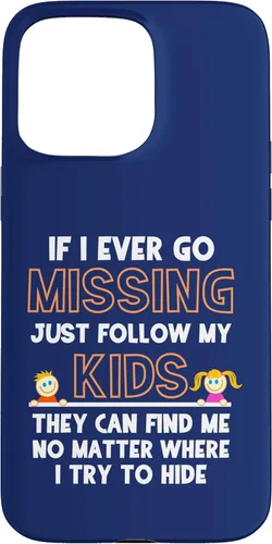 Miniatura 31 de If I Ever Go Missing Follow My Kids Funny Parenting Case for iPhone 17