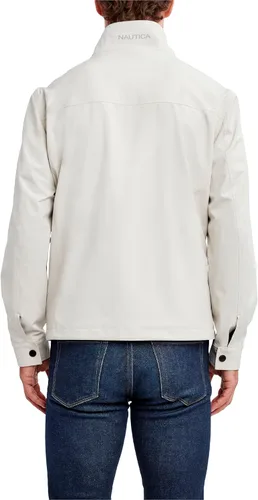 Miniatura 3 de Nautica Mens Lightweight Windbreaker Stretch Athletic Outdoor Full Zip Bomber Golf Jacket