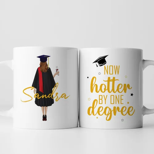 Miniatura 12 de Taza de graduación personalizada, información nutricional para graduados, clase de 2024, regalo de graduación para hombres y hombres, escuela