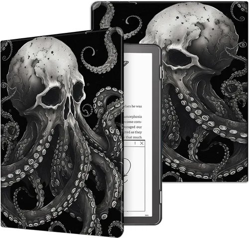 Miniatura 103 de Funda para Kindle básico de 6 pulgadas (11.ª generación), múltiples ángulos, piel sintética, delgada, con función de encendido y apagado automático