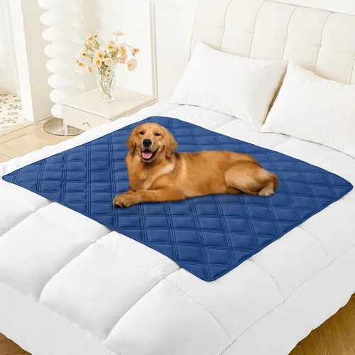 Miniatura 35 de Smiry Funda Impermeable para Cama de Perro, Manta Suave Reversible para Mascotas, Lavable a Prueba de Fugas para Gatos y Perros, Funda para Sofá