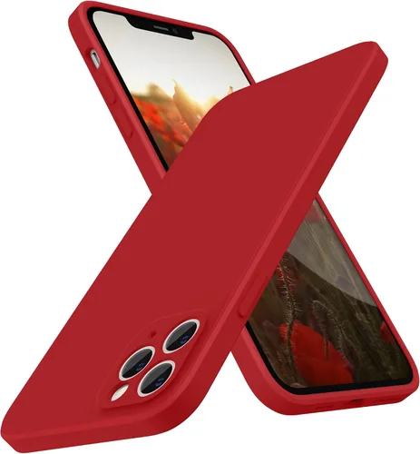 Miniatura 21 de SURPHY Funda de diseño para iPhone 11 Pro Max con protección para cámara, diseño de borde recto, silicona líquida delgada, piedra