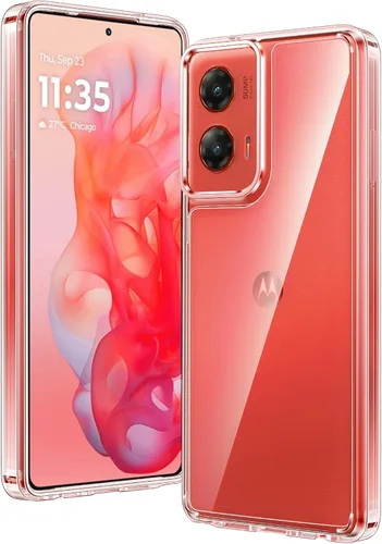 Miniatura 697 de FNTCASE Funda para iPhone 13 Pro-Max: Fundas magnéticas transparentes compatibles con Magsafe Slim anti amarillamiento protección contra caídas