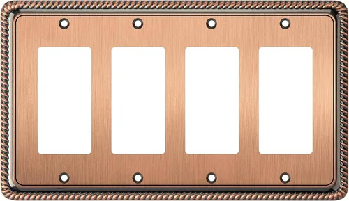 Miniatura 66 de Henne Bery Placa Decorativa de Pared con Borde de Cuerda Placa de Interruptor Cubierta de Tomacorriente