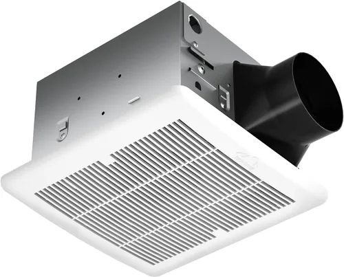 Miniatura 7 de Tech Drive Extractor de baño muy silencioso – 70 CFM, 2.0 Sone, no necesita acceso al ático, certificado Energy Star, fácil de instalar, conducto