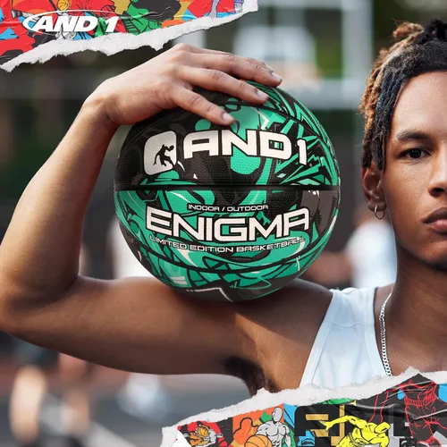 Miniatura 4 de AND1 Enigma Basketball - Streetball para uso en interiores y exteriores, construcción de canal profundo y durabilidad