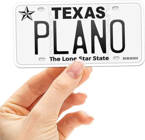 Miniatura 47 de Calcomanía para placa de matrícula de Texas, elige entre más de 50 ciudades de TX, calcomanía para parachoques de Texas para automóvil, calcomanías