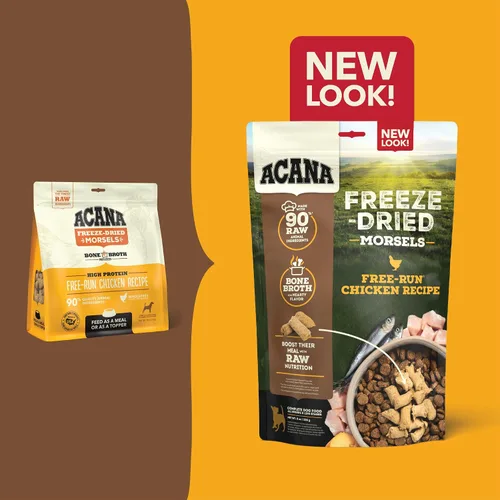 Miniatura 9 de ACANA - Alimento liofilizado para perros, guarnición, sin cereales, alto en proteínas, receta de pollo de granja, 8 onzas