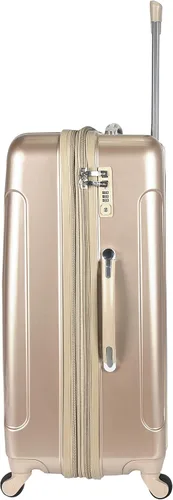 Miniatura 3 de Kensie Alma - Equipaje rígido con ruedas giratorias para mujer, Oro pálido), T-57903-PG
