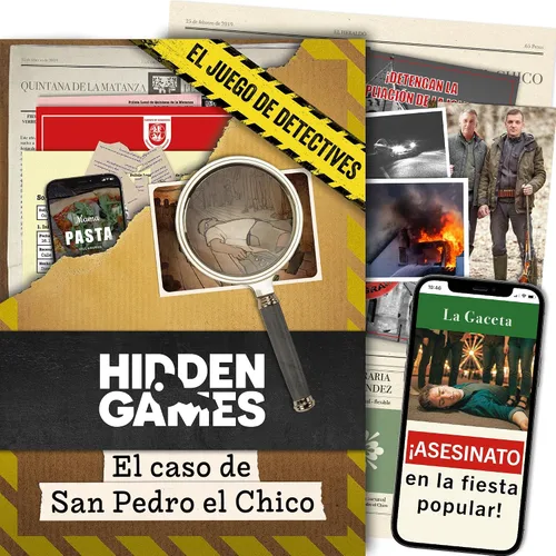 Hidden Games Lugar de Los hechos - El caso de San Pedro el Chico - México - Juego realista de escenas del crimen, emocionante juego de Detectives,