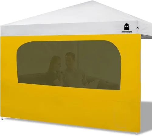 Miniatura 18 de Pared lateral con ventana para toldo desplegable de 10 x 10 pulgadas, toldo instantáneo, 1 paquete (10 x 10 pulgadas, blanco)