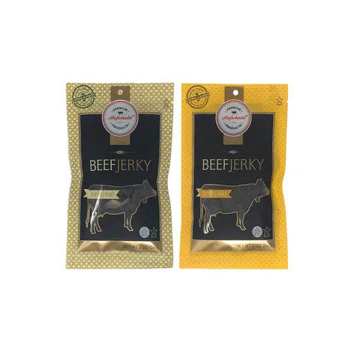Miniatura 15 de Aufschnitt - Paquete variado de carne seca de res – 12 unidades (2 onzas cada uno) Kosher (certificado Star-K) Certificado USDA 100% carne