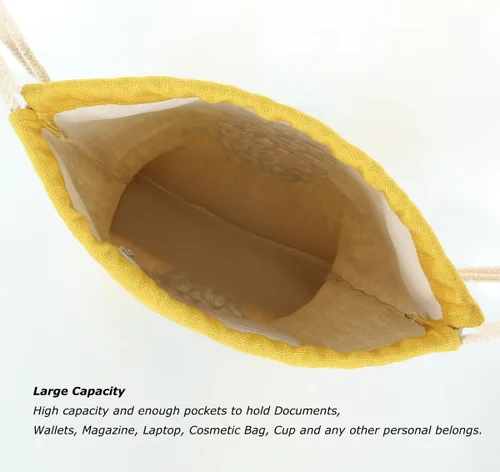 Miniatura 4 de Miomao Mochila con cordón estilo piña, bolsa de lona para deportes de playa