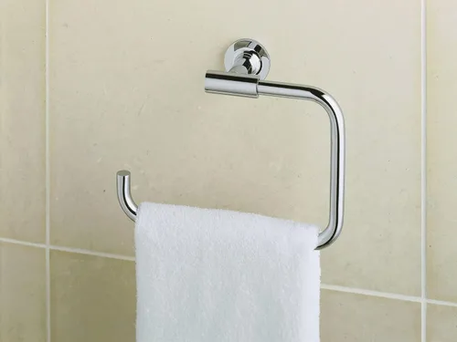 Miniatura 4 de Kohler Purist - Toallero de pared de 8-7/8 pulgadas, latón vibrante