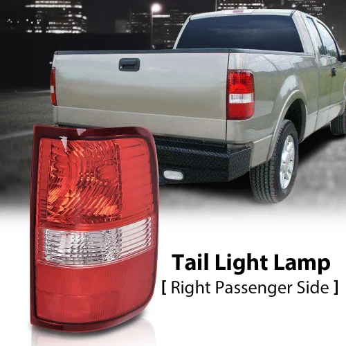 Miniatura 5 de G-PLUS Luces traseras sin bombillas compatibles con Ford F150 King Ranch, Lariat, XL 2004 2005 2006 luces traseras traseras faros traseros lente