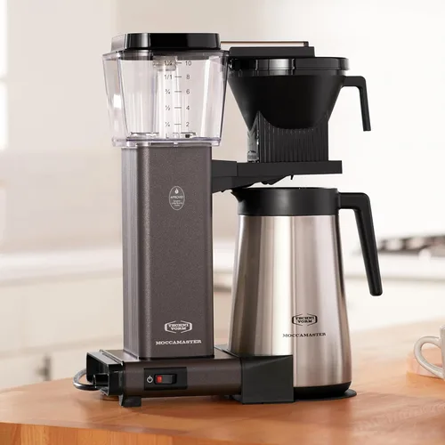 Miniatura 2 de Technivorm Moccamaster 79317 KBGT - Cafetera térmica para 10 tazas, 40 onzas, gris piedra, 1.25 l