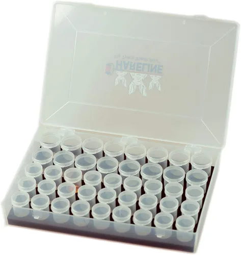 Miniatura 2 de Aeiniwer Hareline Fly Tyers 43 Pop Top Caja de almacenamiento
