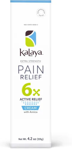 Miniatura 8 de Crema de Alivio del Dolor Kalaya con Árnica para Músculos y Articulaciones – 6 Ingredientes Activos Naturales con Alivio Duradero y de Acción Rápida