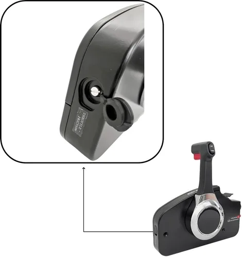 Miniatura 6 de Caja de control del acelerador marino 24800-ZZ5-A02 y 24800-ZZ5-A03 montada lateral adecuada para motores fueraborda Honda
