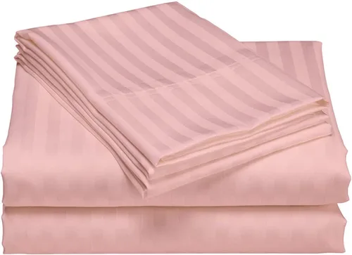 Miniatura 10 de Yarns of Cotton Juego de sábanas de 4 piezas para sofá cama tamaño individual, 400 hilos, se adapta a colchones de hasta 6 pulgadas de caída