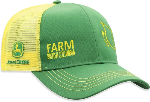 Miniatura 160 de John Deere Gorra de béisbol con logotipo y malla trasera con contraste, para hombre