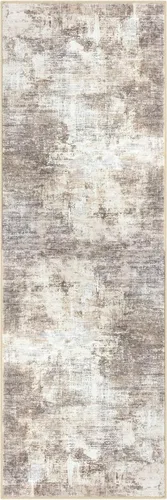 Miniatura 154 de IOHOUZE Alfombra abstracta lavable de 3 x 12 pies para pasillos, antideslizante para cocina, camino de entrada de lana sintética para interiores