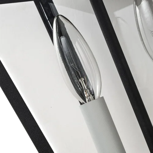 Miniatura 5 de Aplique de pared grande para exteriores, accesorios de luz exterior negro mate para casa, luces exteriores impermeables para porche o patio, montaje