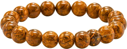 Miniatura 63 de Amazing Gemstone Pulsera de cristal para mujeres y hombres, pulsera de cristal curativo de protección, pulsera elástica con cuentas de piedras