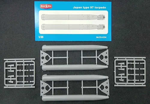 Miniatura 3 de Mikro-mir 35-024 - 1/35 - Torpedo Japón Tipo 97 2 uds.