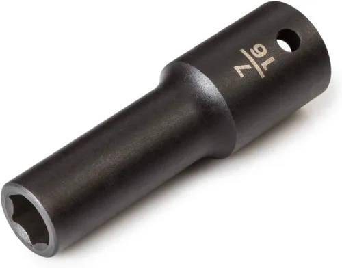 Miniatura 26 de TEKTON SID23025 Dado de impacto profundo de 6 puntos de 1 pulgada impulsor de 1/2 pulgada