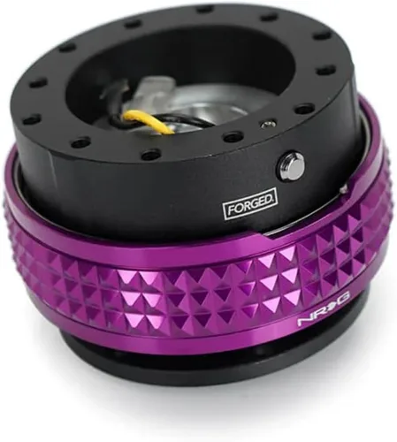 Miniatura 5 de NRG Innovations NRG-SRK-210BK-BK GEN 2.1 Adaptador de liberación rápida para volante, 6 agujeros y patrones de pernos 6x70 y 6x74mm Cuerpo Negro