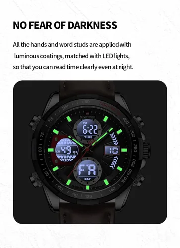 Miniatura 6 de AIMES Watch for Men Sport Military Waterproof Chronograph Mens Watches Analog Quartz Big Face Classic Stylish Fashion Casual Designer Business Work